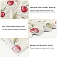thumbnail image 5 of FORMRS Womens Scarf Winter Soft Long Big Warm Shawls Wrap Tassel Scarves, Red Cherry, 5 of 9