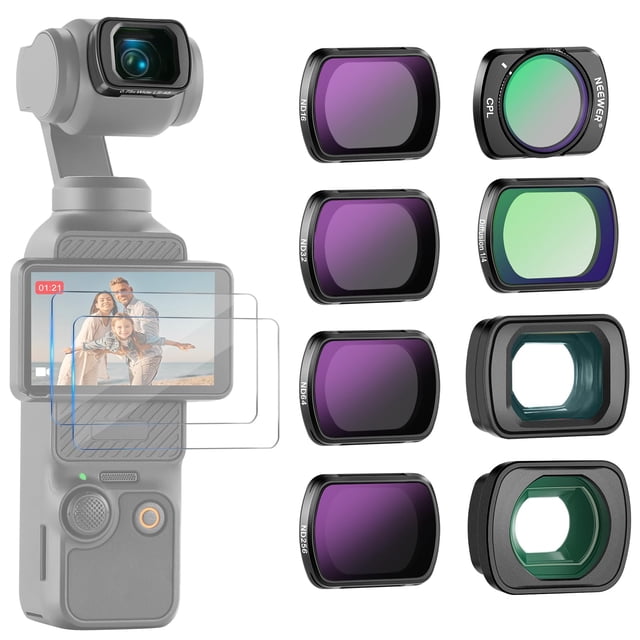 Kit de filtros ND NEEWER para DJI Osmo Pocket 3, 6 piezas