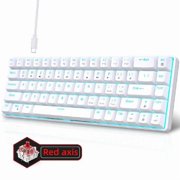 68Keys Mechanical Keyboard Double Shot Hot-Swappable Clicky Switches Backlits