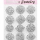 thumbnail image 3 of 12 Pieces Mixed Rhinestones Brooch Pins Handmade for Party Dressing Fashion ,Made of Alloy Materials, Inlaid Artificial Gems Elegant DIY Plata Fernando Pin de broche de perlas, 3 of 8