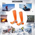 thumbnail image 5 of Calcetines de fútbol protectores de piernas calcetines de presión disponibles para hombres y mujeres calcetines cómodos (naranja), 5 of 5