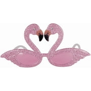 PMU Glittered Flamingo Fanci-Frames Party Accessory (1-Unit)