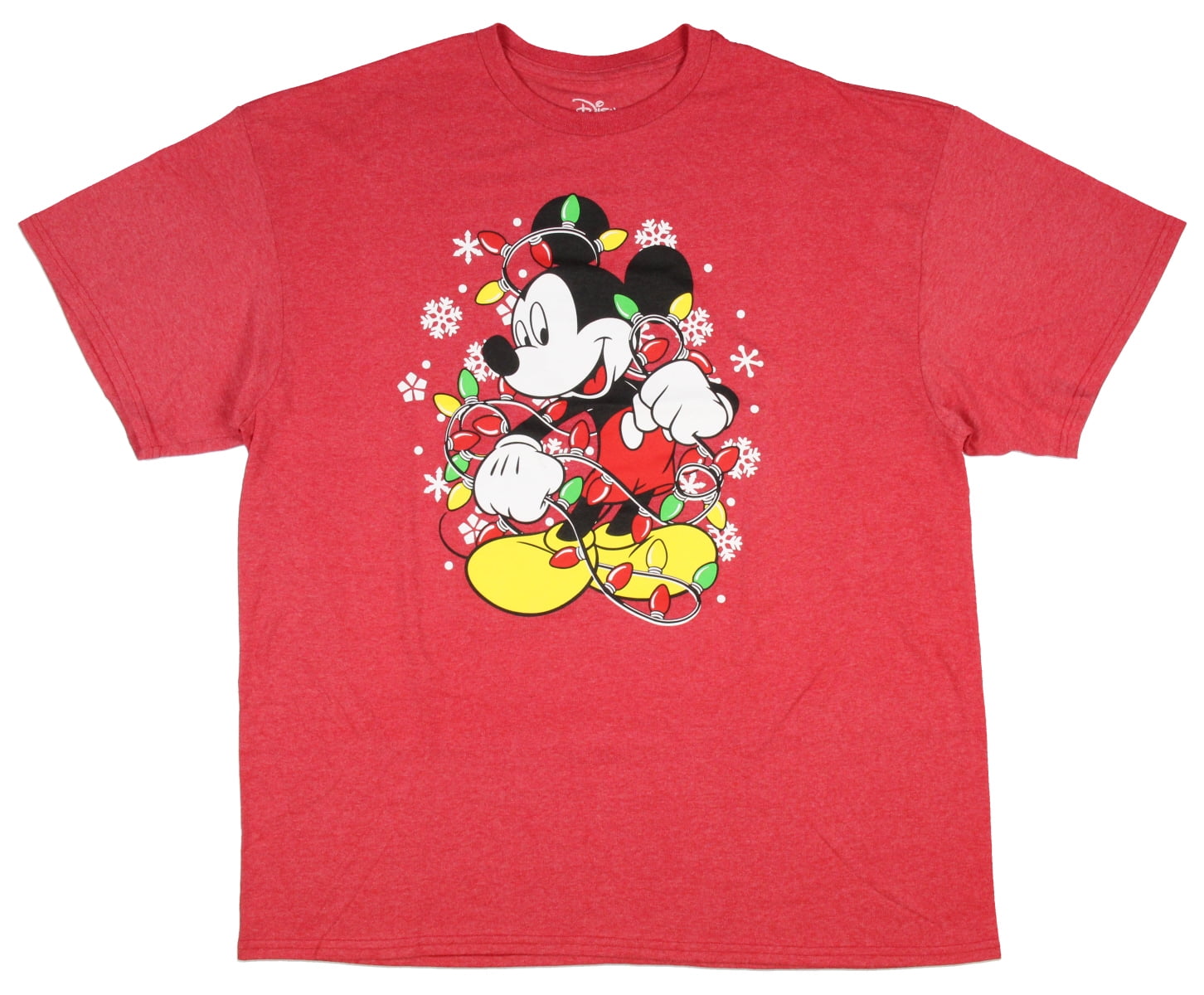 Disney Santa Mickey and Minnie Mouse Holiday T-Shirt