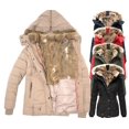thumbnail image 2 of Abrigo de plumón para mujer Invierno Regular Cálido Casual Chaqueta diaria Manga larga, 2 of 4