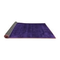 thumbnail image 2 of Ahgly Company Indoor Round Abstract Purple Contemporary Area Rugs, 8' Round, 2 of 4