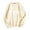 Beige, variant on CAIVO Women's Pullover O-Neck Sweatshirt Sports Casual Tops Letter Printing Long Sleeve Breathable Stretch Fall Streetwear