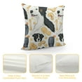 thumbnail image 4 of ONETECH Cute Dog Border Collie Throw Pillow Covers Double Side Design Cushion Pillowcase Decor Home Couch Sofa Car Bed, 4 of 5