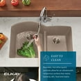 thumbnail image 3 of Elkay Elxru13322 Quartz Luxe 33" Undermount Single Basin Quartz Composite Kitchen Sink -, 3 of 7