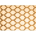 thumbnail image 1 of Ahgly Company Indoor Rectangle Trellis Orange Contemporary Area Rugs, 7' x 10', 1 of 1