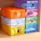 thumbnail image 3 of Fiudx Cajas Transparentes para Guardar Zapatos, Organizador de Plástico Transparente, Diseño Plegable para Un Fácil Almacenamiento, Versátiles para Guardar En El Armario o para Viajar, Ahorran Espaci, 3 of 7