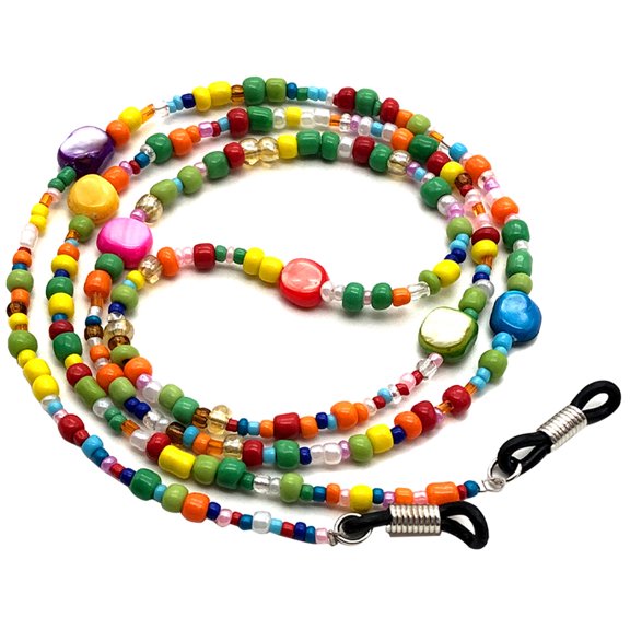 COCHLOUS Colorful Mask Lanyard Beaded Eyeglasses Straps Non-Slip Cords Holder