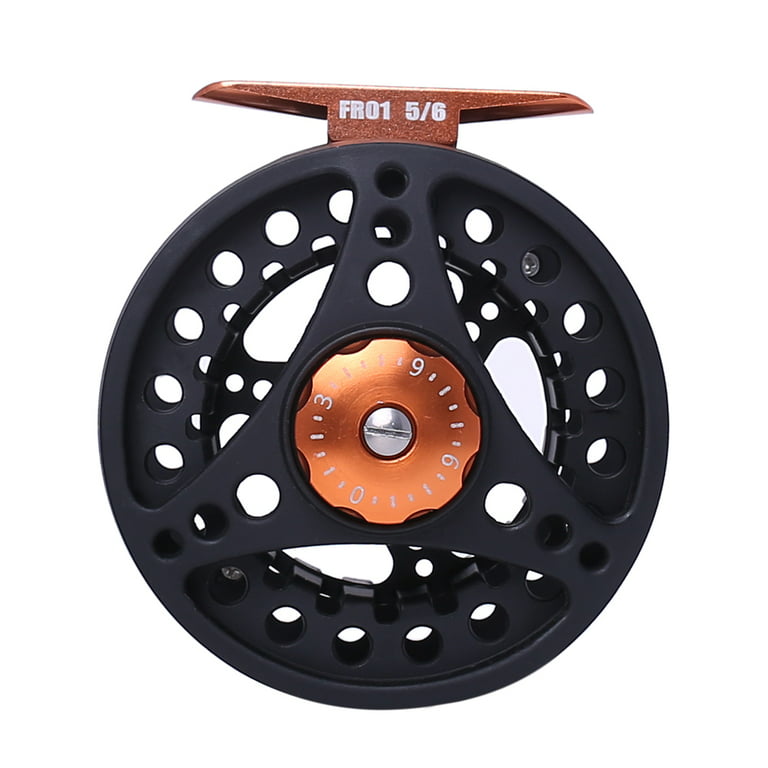 Fly Fishing Reel Large Arbor with Aluminum Body Fly Reel 3/4wt 5/6wt 7/8wt