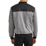 WeSC Mens Bomber Blocked Flannel Jacket