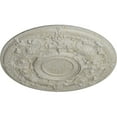 thumbnail image 3 of 28 1/8"OD x 1 3/4"P Oslo Ceiling Medallion (Fits Canopies up to 10 1/2"), Hand-Painted Pot of Cream Crackle, 3 of 6