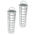 thumbnail image 1 of 2 comederos para pájaros silvestres con gancho colgante, comedero grueso para pájaros, comedero colgante para casa, decoración de jardín al aire libre., 1 of 6