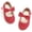 B818-glitter Red, variant on Toddler Flower Girl Dress Shoes - Girl Ballet Flats Party School Shoes Wedding