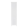 thumbnail image 5 of Pemberly Row 1-Drawer Contemporary Wood Bookcase with Open Back in White, 5 of 8