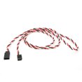 thumbnail image 3 of Cables de extensión para servomotores de 60 hilos trenzados, 100 cm, 5 piezas, negro, rojo y blanco para drones FPV RC, 3 of 8
