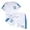 White, variant on Gyexs 2 Piece Short Sets for Boys Girls Short Sleeve Sports Outfit Athletic T Shirts and Shorts Summer Clothing(Sportswear, Z07 Red, 8-9 Years)