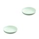 thumbnail image 4 of Bearachild anticaída irrompible estilo nórdico ligero paja de trigo comida banquetes platos platos cocina verde 21cm Verde 21cm 2piezas Bearachild CBP441879, 4 of 5