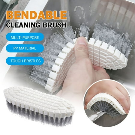 

MIARHB Cleaning Brush Multipurpose Scrub Brush Set Includes Flexible Kitchen Brush Grip Scrub Brush For C