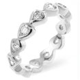 thumbnail image 1 of Heart Eternity Ring- <b>Size :</b> 09, 1 of 1