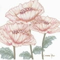 thumbnail image 2 of Rossi, Lorraine 12x12 White Modern Wood Framed Museum Art Print Titled - Pink Poppies 2, 2 of 4