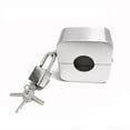 thumbnail image 2 of Rewenti Outdoor Faucet Lock Water Hose Bib Spigot Lock Stainless Steel Cover, 2 of 2