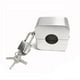 thumbnail image 2 of Cerradura de grifo exterior de acero inoxidable y cubierta de seguridad para pomo de puerta | Protector de grifo y manguera | Dispositivo de seguridad para niños y mascotas con candado, 2 of 2
