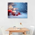 thumbnail image 2 of Nawypu  Canvas Wall Art Merry Christmas Pictures Home Wall Decorations for Bedroom Living Room Paintings Canvas Prints Framed, 2 of 4