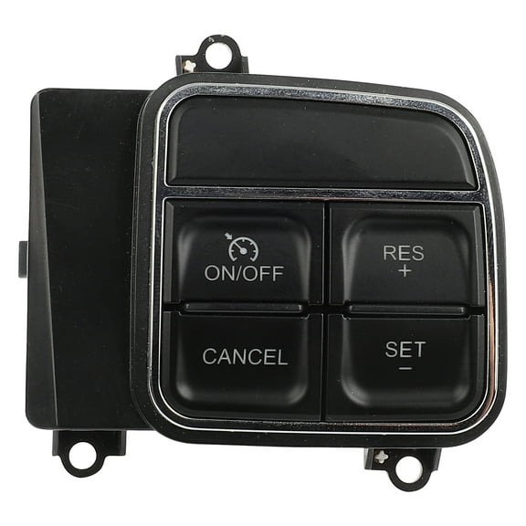 CCIYU Steering Wheel Cruise Control Switch Fit 2011-2014 For Chrysler 200 For Dodge Avenger, 2011-2017 For Compass Patriot Wrangler, 2012 For Ram 1500 2500 3500 56046094AD 56046094AE