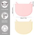 thumbnail image 3 of Doublures de Mijoteuse en Silicone, Sacs de Cuisson Réutilisables pour 8 Pintes, Étanches et Lavables au Lave-Vaisselle pour Pot Ovale Ou Rond, Jaune, 3 of 8