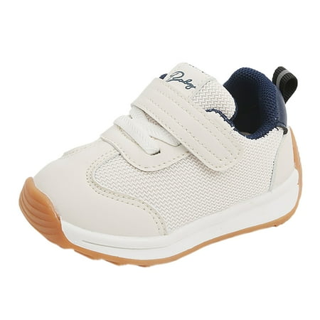 

YDOJG Cute shoes for Toddler Boys Girls Baby Fashion Trend Solid Color Versatile Sports Shoes Dual Mesh Breathable Non Sneakers Children Functional Sports Shoes Blue 21-24 Months