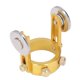 thumbnail image 2 of Entretoise de roue de guidage de rouleau de coupe, accessoire en aluminium pour torche de découpe plasma P80, doré, 2 of 4