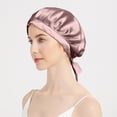 thumbnail image 3 of Gorro de noche de pelo largo ajustable para mujer para tareas domésticas y después del parto Fridja  nalpqowj1216, 3 of 8