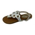 thumbnail image 3 of Victoria K Circular Perforated Design Sandals (Women), 3 of 4