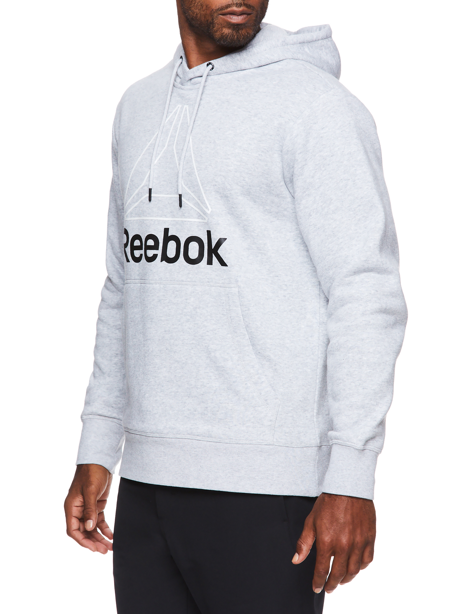 Reebok Mens and Big Mens Active Pullover Fleece Hoodie, Up to 3XL - image 2 of 5