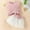 c01Pink, variant on LNWUY Toddler Baby Girl Summer Clothes Ruffle Sleeveless T Shirt Tops Elastic Bow Embroidered Skirt Set Infant Outfits Purple 9-12 Months