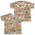 thumbnail image 1 of Garfield - 40Th Collage (Front/Back Print) - Youth Short Sleeve Shirt - Large, 1 of 2