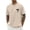 Khaki, variant on Beach Vacation T Shirts for Men 2026 Summer Casual Short Raglan Sleeve Crewneck Coconut Tree Print Tee Shirt