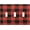 Red Black Buffalo, variant on Red Black Plaid Light Switch Cover, 3 Gang Triple Toggle Wall Plate for Home Decor