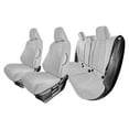thumbnail image 1 of For Toyota Corolla 2020-2024 FH Group Custom Fit Neoprene Car Seat Covers Waterproof Solid Gray - Full Set, 1 of 9