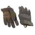 thumbnail image 1 of Motorcycle Gloves Hard Knuckle Breathable Good Grip Anti Slip Full Finger Powersports Gloves for Lumbering Heavy Industry Green XL, 1 of 4