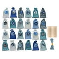 thumbnail image 3 of 24 Pieces Hanging Xmas Advent Calendar Bag Small Gift Bags 24 Days Ornaments for, 3 of 8
