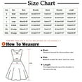 thumbnail image 3 of Ovzne Robes pour Femmes Robe d'Été Grande Taille Décontractée Manches Courtes Mi-Longue Plissée Taille Haute Couleur Unie Robe de Printemps Manches Courtes Liquidation, 3 of 6