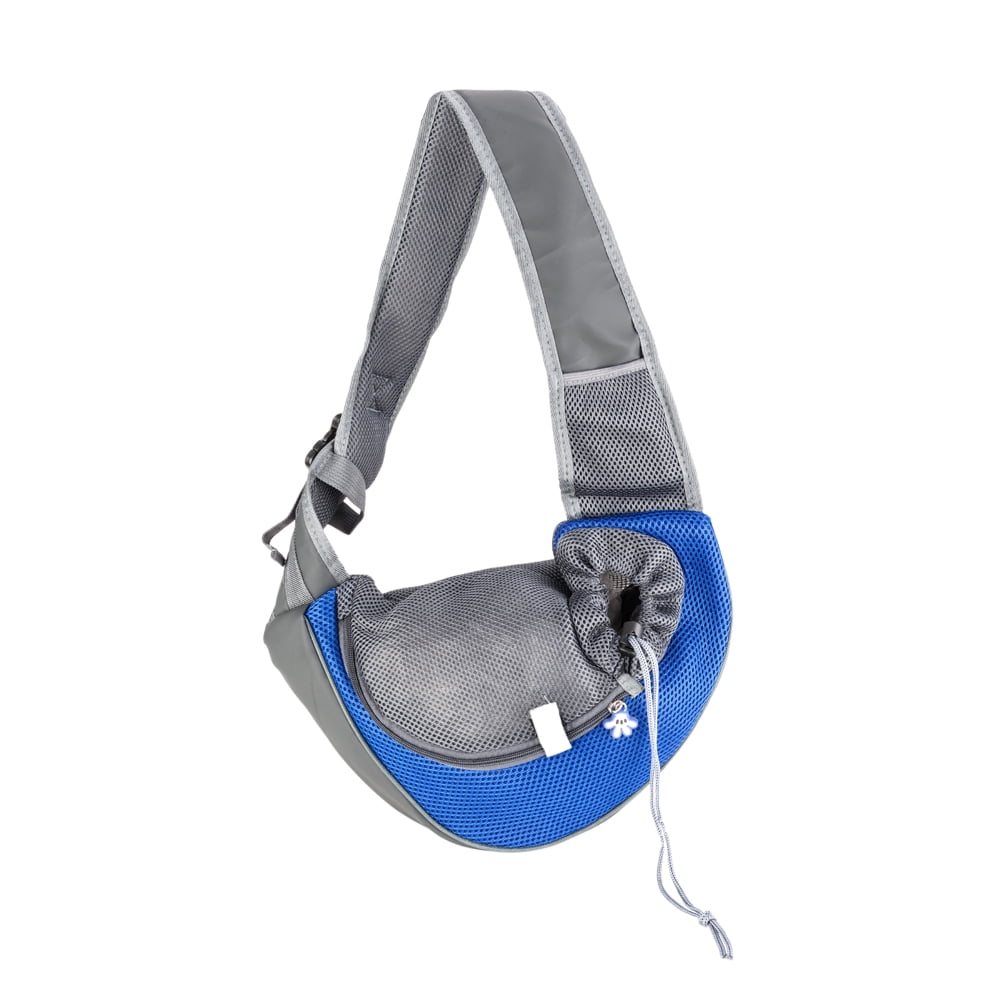 Pet Dog Cat Puppy Carrier Comfort Travel Tote Shoulder Bag Sling Backpack Blue M - www.semashow.com