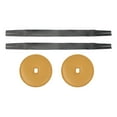 thumbnail image 2 of Correas de cuero Strade Fareast Limited 2 Piezas con almohadillas Marrón claro, 2 of 8