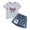 O#12-Gray, variant on OYXSER Toddler Baby Girl Summer Clothes 1T 2T 3T 4T 5T T-Shirts Shorts Clothing Set Short Sleeves Cute Summer Outfits 2 Pieces Shorts Set, Gray 6Y