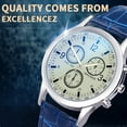 thumbnail image 2 of Couple Fashion Nylon strap Analog Quartz Round Wrist Watch Watches Sports Watch for Men Ga2100-1a1 Vibration Alarm Watch Solar Watches for Women Watches Women's Oversized Watches Vibrating Alarm, 2 of 2