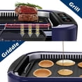 thumbnail image 4 of Plancha eléctrica para parrilla interior CUSIMAX sin humo con extractor de humo Turbo, 4 of 7